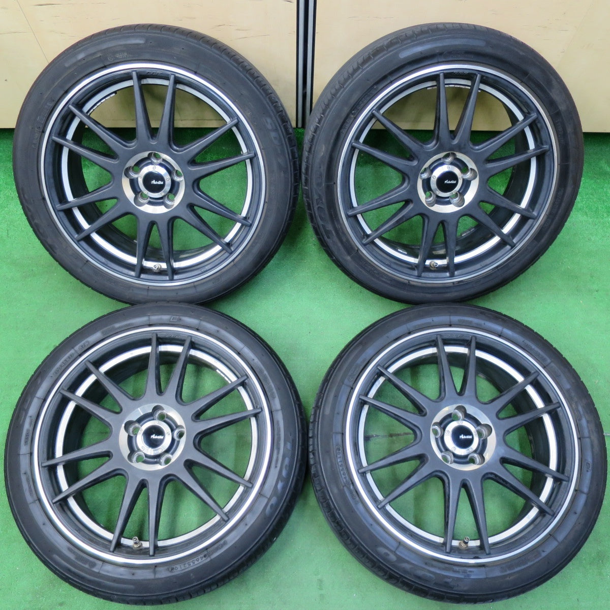 *送料無料* 4本★プリウス等 Advanti VIGOROSO RRF N948 215/45R17 トーヨー SD-7 アドヴァンティ ヴィゴロッソ PCD100/5H★4061402イノ