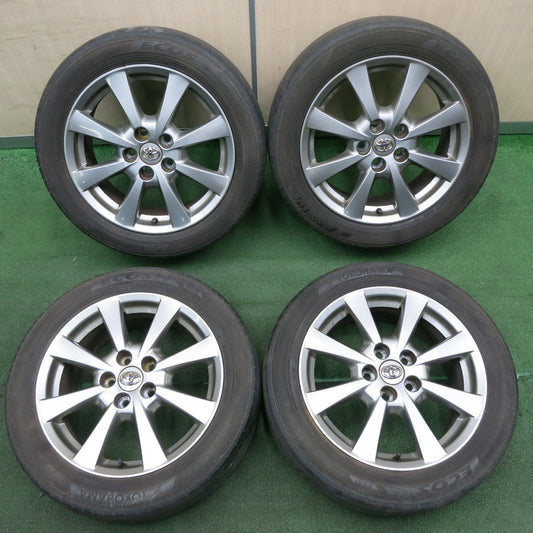 *送料無料* 4本価格★トヨタ アベンシス 純正 215/55R17 ヨコハマ エコス ES31 17インチ PCD114.3/5H★4041709TNノ