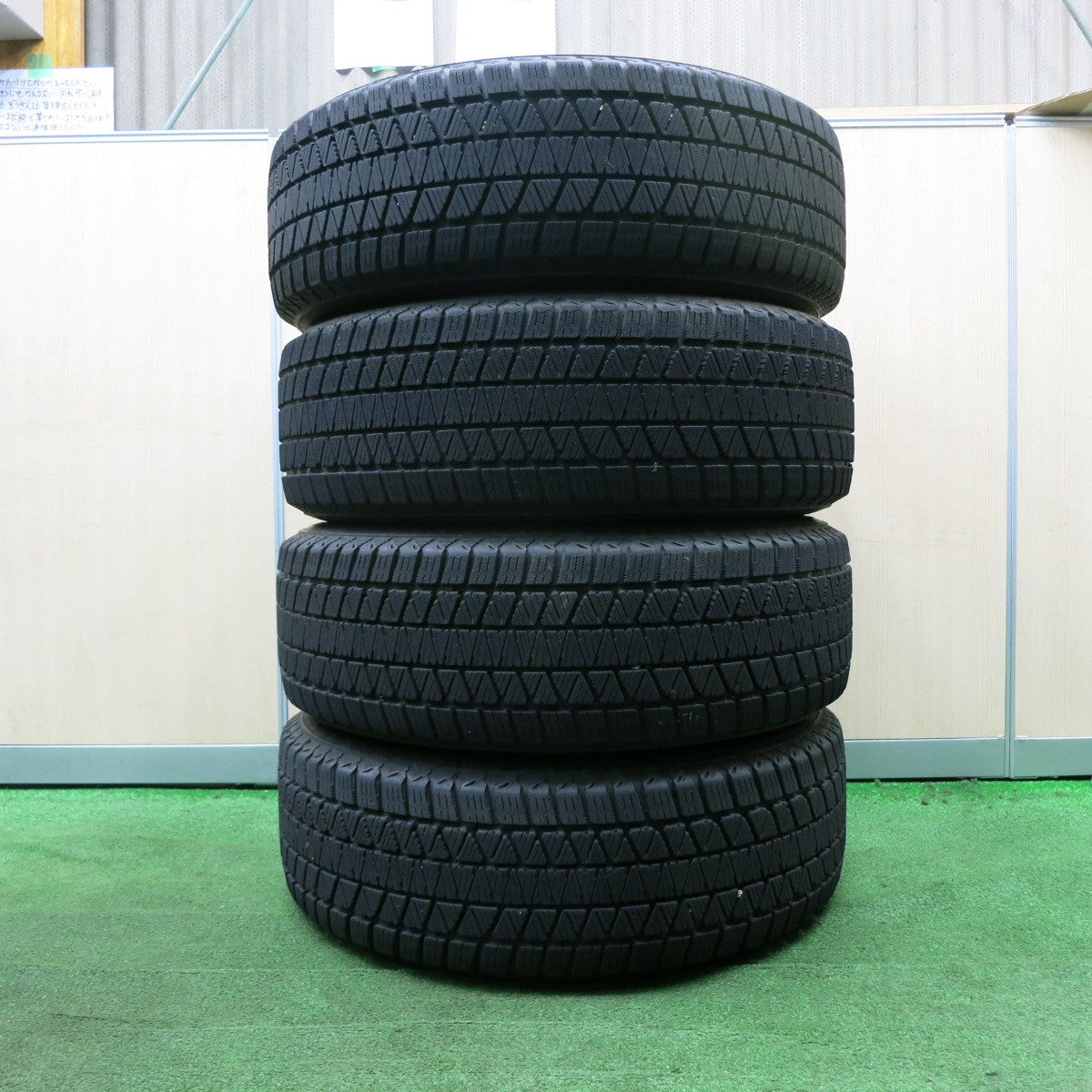 *送料無料* キレイ！20年★スタッドレス 225/65R17 ブリヂストン ブリザック DM-V3 BALMINUM バルミナ 17インチ PCD114.3/5H★4041502NJス