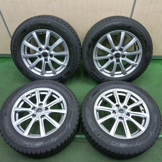 *送料無料* バリ溝！22年！キレイ！ほぼ10分★スタッドレス 205/60R16 ヨコハマ アイスガード iG60 MiLLOUS ミルアス 16インチ PCD114.3/5H★4033003HAス