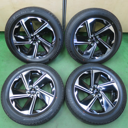 新車外し！23年★三菱 エクリプス クロス PHEV 純正 225/55R18 ブリヂストン エコピア H/L 422 プラス 18インチ PCD114.3/5H★5051302イノ
