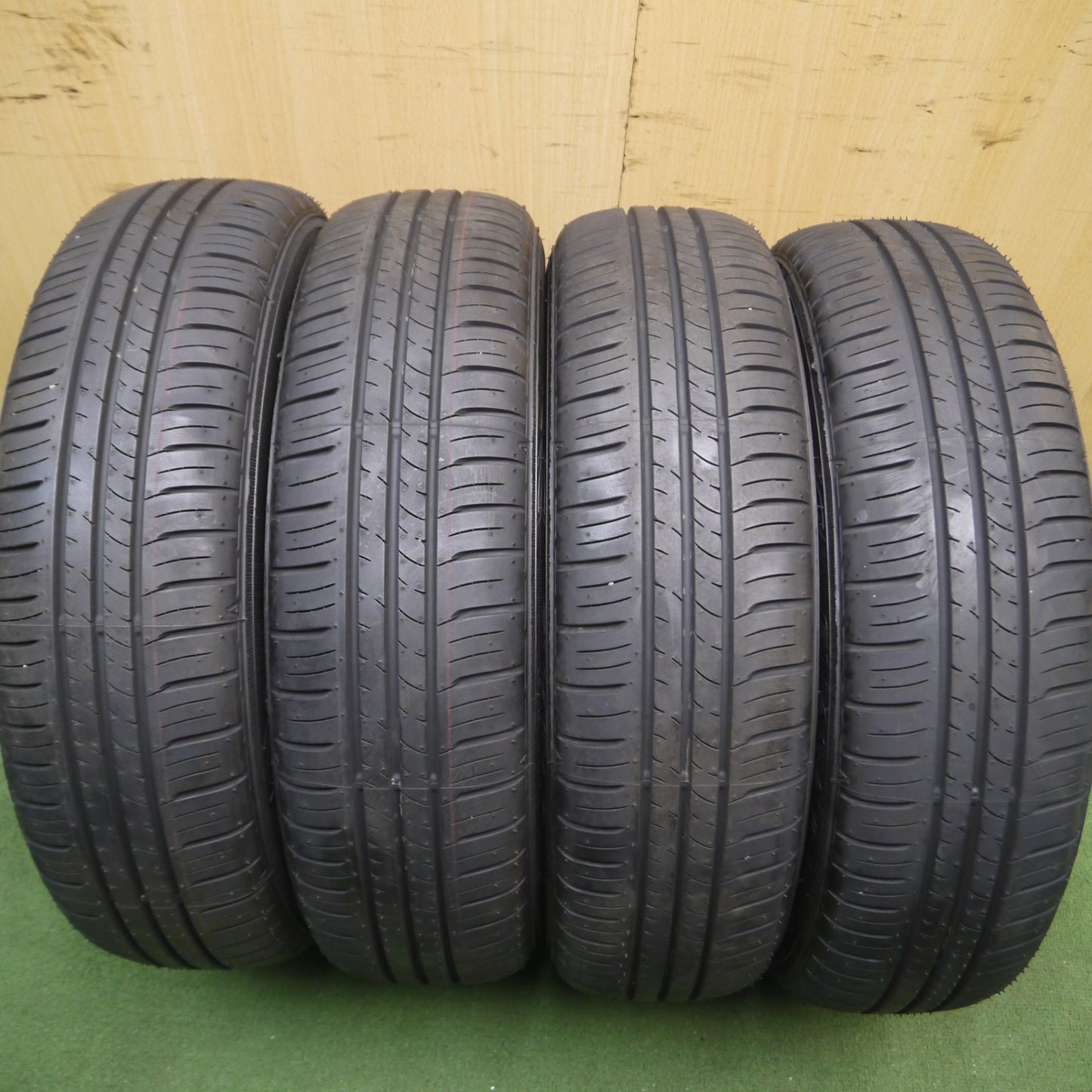 *送料無料* 新車外し！23年★三菱 デリカ ミニ 純正 165/60R15 ダンロップ エナセーブ EC300+ 15インチ PCD100/4H★4043010Hノ