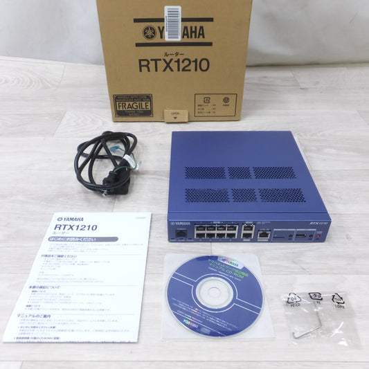 [送料無料] 付属品付き◆ヤマハ YAMAHA ギガ アクセス VPN ルーターRTX1210 業務用◆