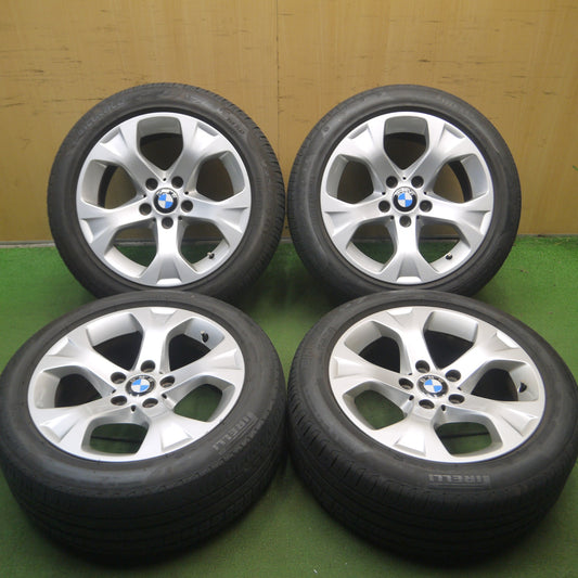 *送料無料* バリ溝！9.5分★BMW X1 E84 純正 225/50R17 ピレリ Cinturato P7 17インチ PCD120/5H★4052201Hノ