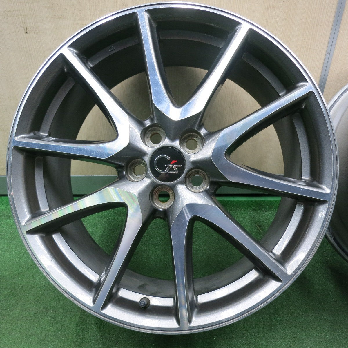 *送料無料* キレイ★トヨタ 30系 プリウス G's 純正 ホイール 18インチ 18×7.5J PCD100/5H★4062804NJホ