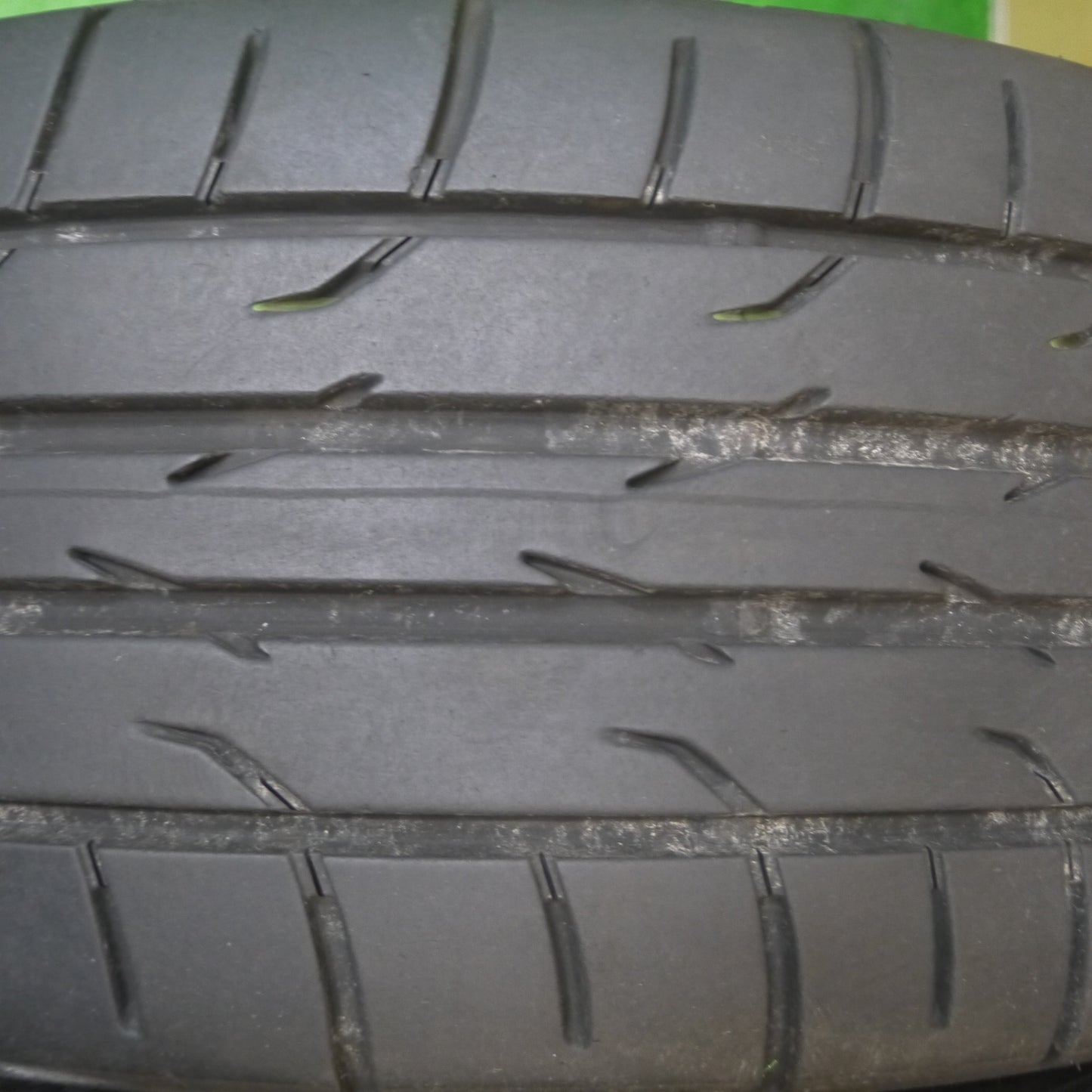 *送料無料* バリ溝！23年！8.5分★プリウス 等 WORK EMOTION Kiwami 215/45R17 ダンロップ ディレッツァ DZ102 ワーク 極 PCD100/5H★4082805Hノ