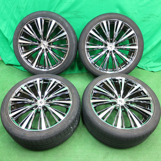 *送料無料* 4本価格★PERFORMANCE WHEELS 245/40R20 ファルケン AZENIS FK453 20インチ PCD114.3/5H★4042602ナノ