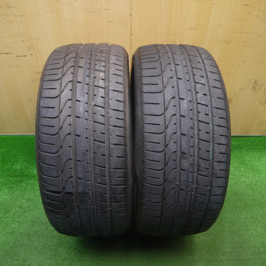 [送料無料] バリ溝！8.5分★255/40R20 ピレリ PZERO Pゼロ 20インチ タイヤ アウディ ベンツ 等★4100105Hノタ