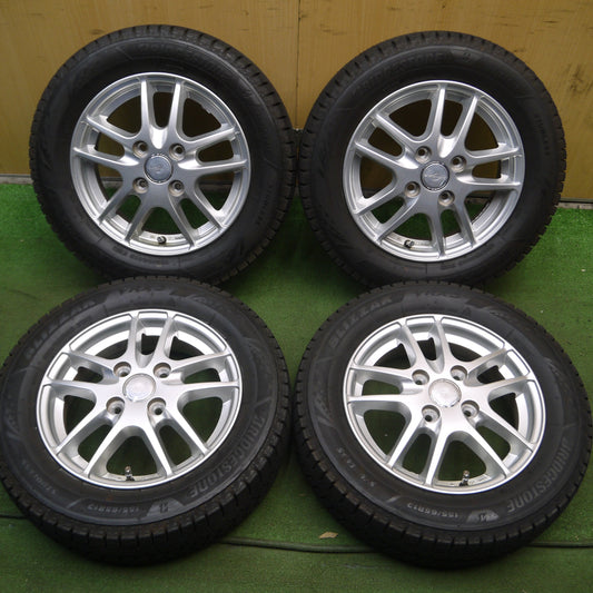 *送料無料* バリ溝！9.5分以上！22年！★スタッドレス 155/65R13 ブリヂストン ブリザック VRX3 ENERGY LINE エナジーライン 13インチ PCD100/4H★4020602Hス