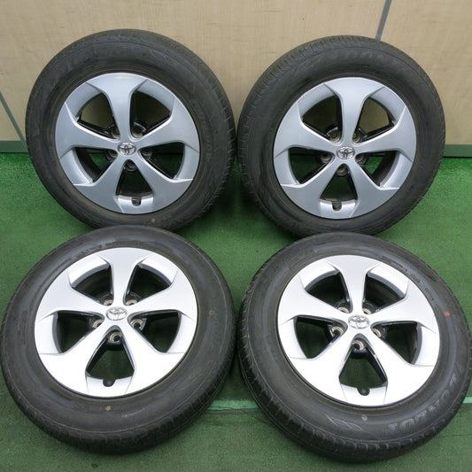 *送料無料* キレイ★トヨタ 30系 プリウス 純正 185/65R15 ダンロップ エナセーブ EC204 15インチ PCD100/5H★4032418HAノ