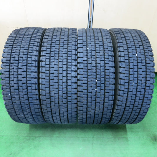 *送料無料* バリ溝！22年！8.5分★トラック タイヤ 245/70R19.5 136/134J スタッドレス ダンロップ デクテス SP001 19.5インチ★4030301IMスタ