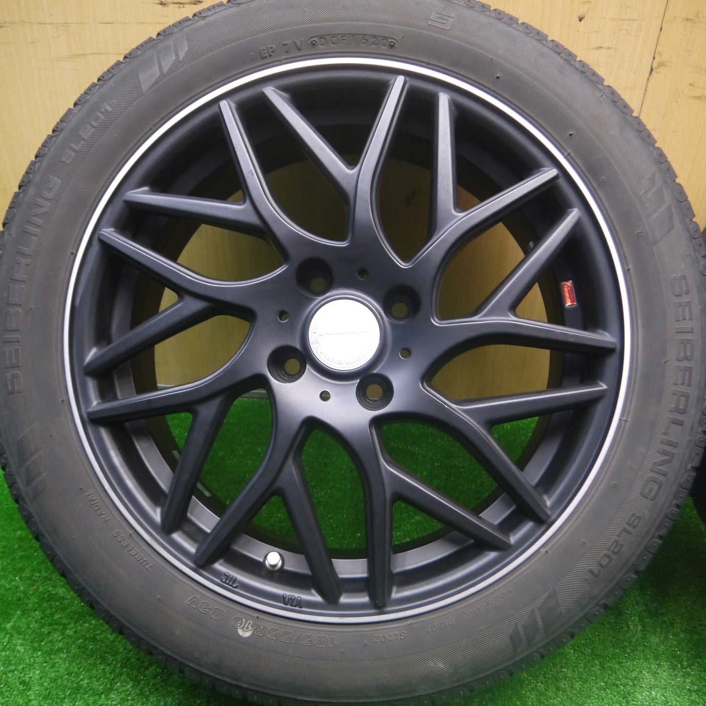 *送料無料* 4本価格！20年★Lehrmeister レアマイスター 185/55R16 セイバーリング SL201 16インチ PCD100/4H★4082107Hノ