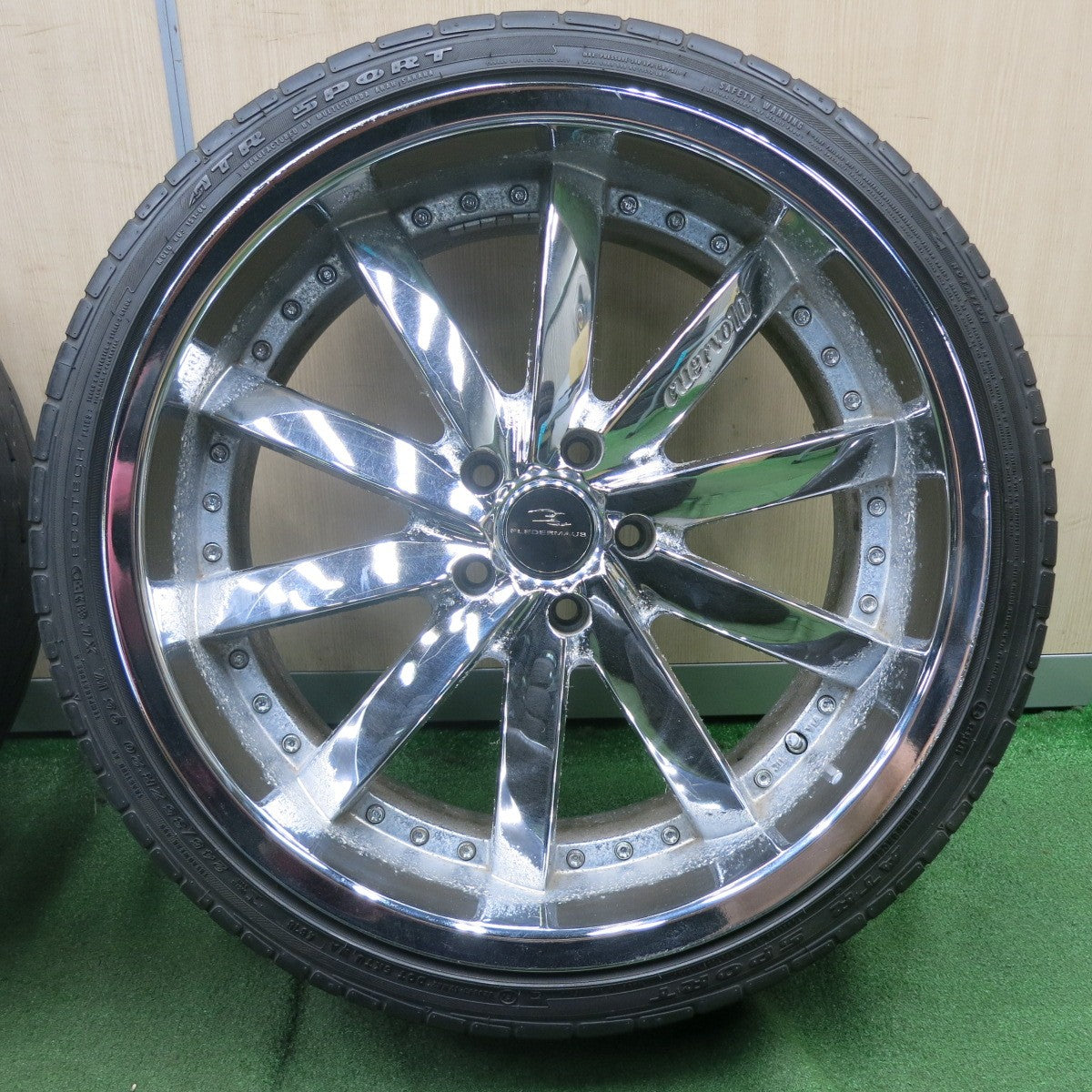 *送料無料* 4本価格★FLEDERMAUS cuervo10 245/35R20 ATR SPORT フレーダーマウス クエルボ10 PCD114.3/5H★4062803NJノ