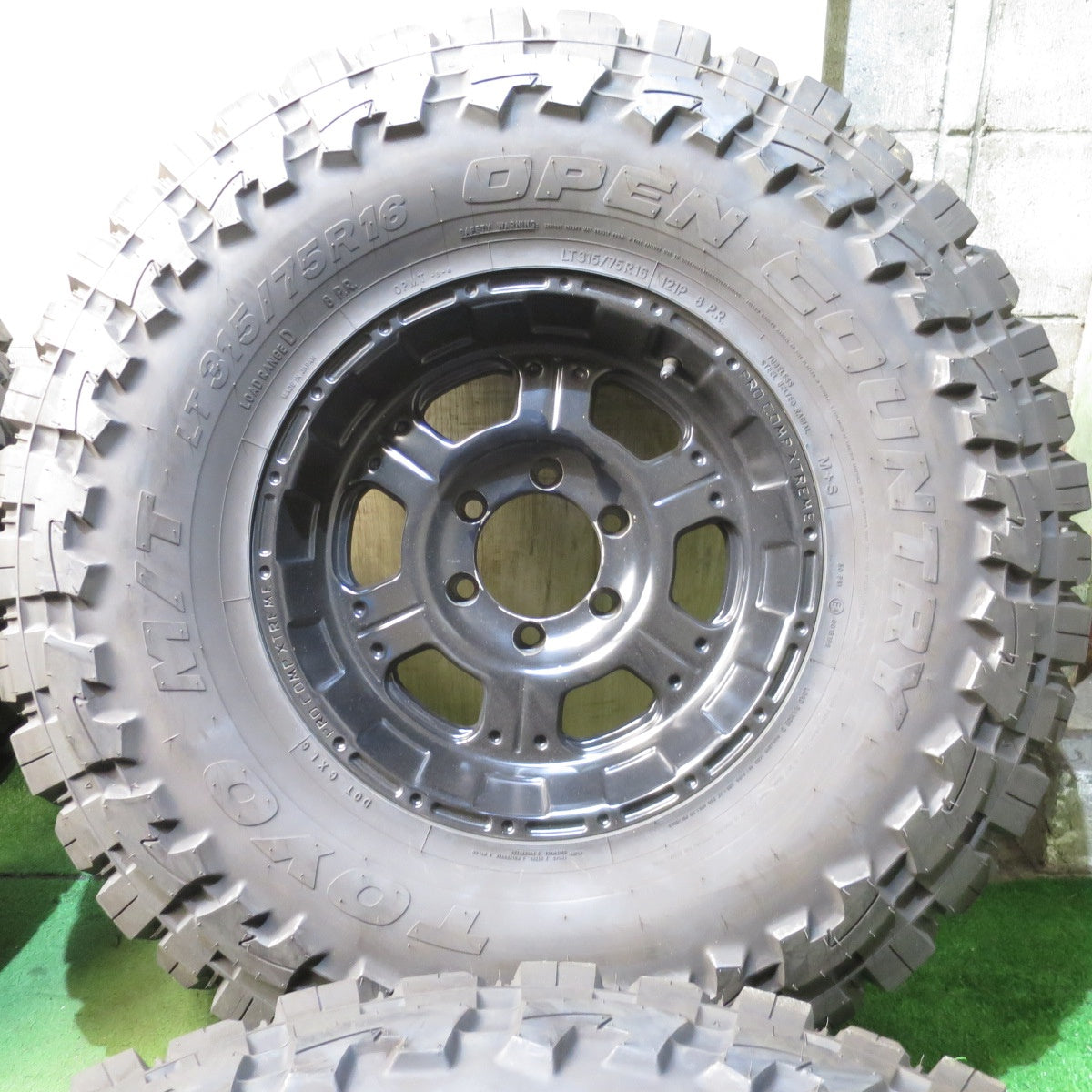 *送料無料* バリ溝！22年！9.5分★PRO COMP XTREME 315/75R16 トーヨー オープン カントリー プロコンプ エクストリーム PCD139.7/6H★4050101クノ