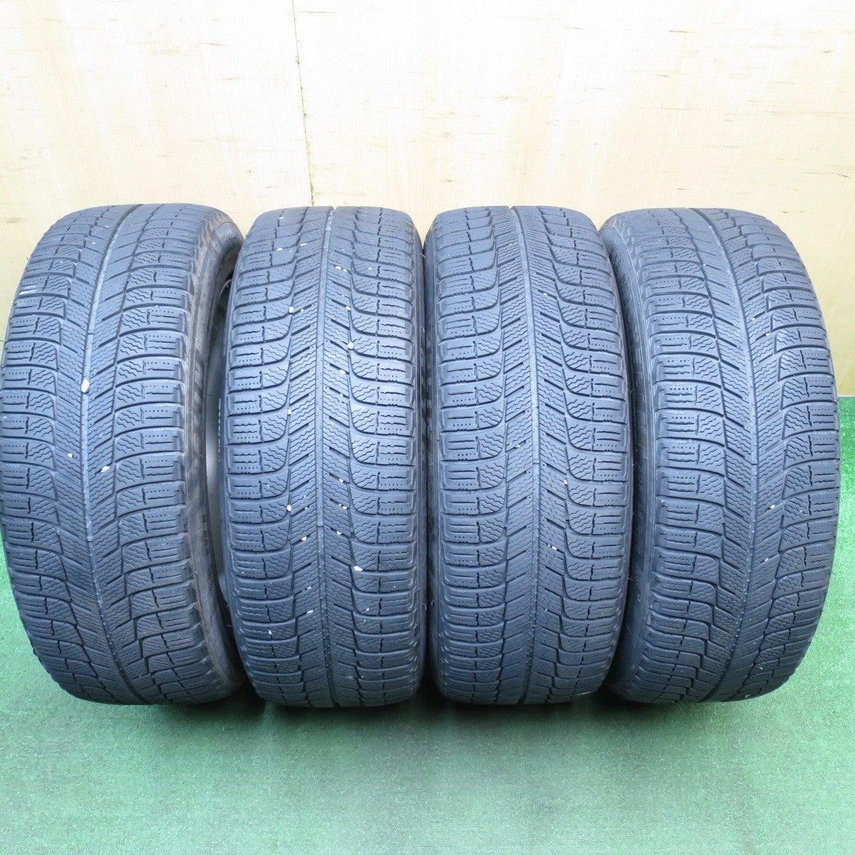 [送料無料] キレイ★ボルボ V40 純正 205/55R16 スタッドレス ミシュラン X-ICE3+ 16インチ PCD108/5H★4122001NJス