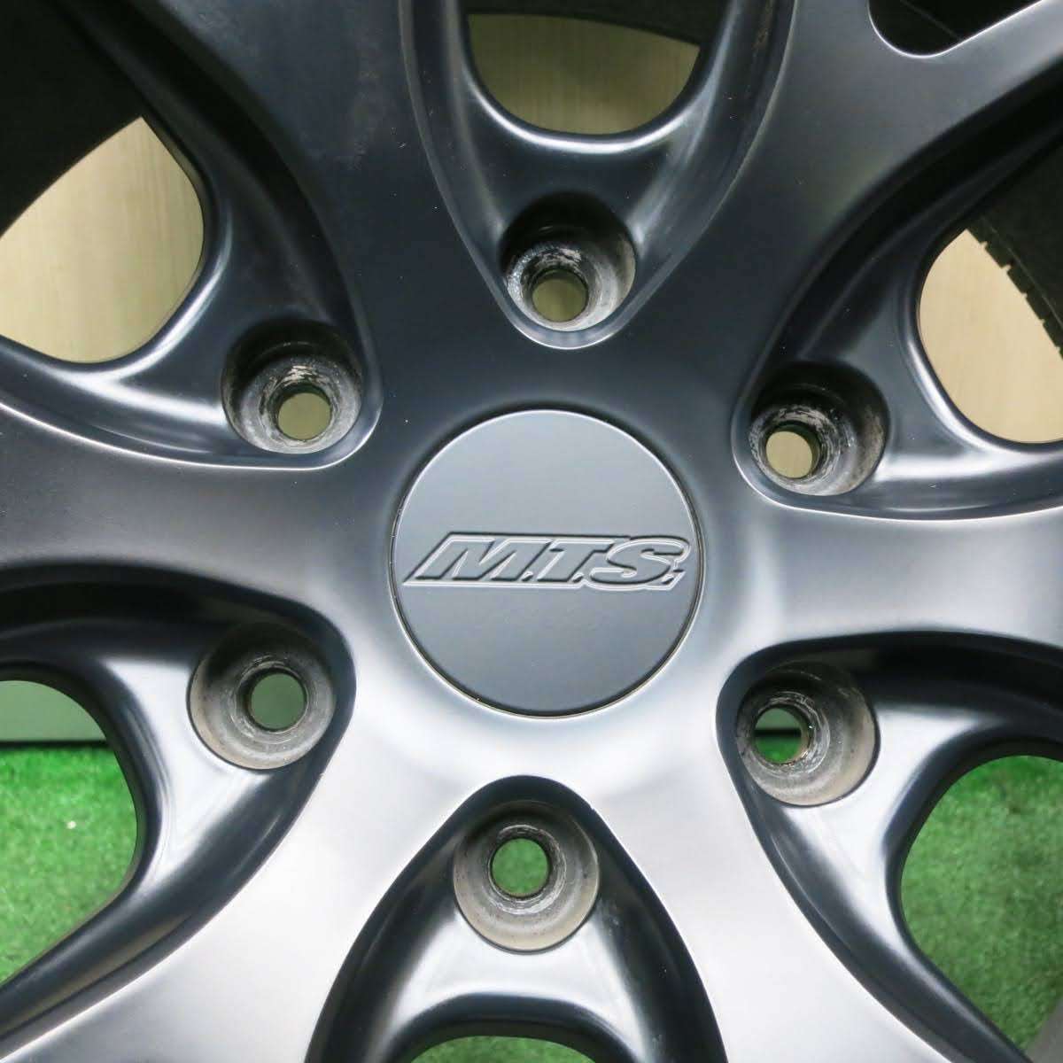 *送料無料* キレイ！20年★M.T.S. SSL6 LMS ed 225/50R18 ダンロップ VEURO VE304 18インチ MTS PCD139.7/6H★4040607TNノ