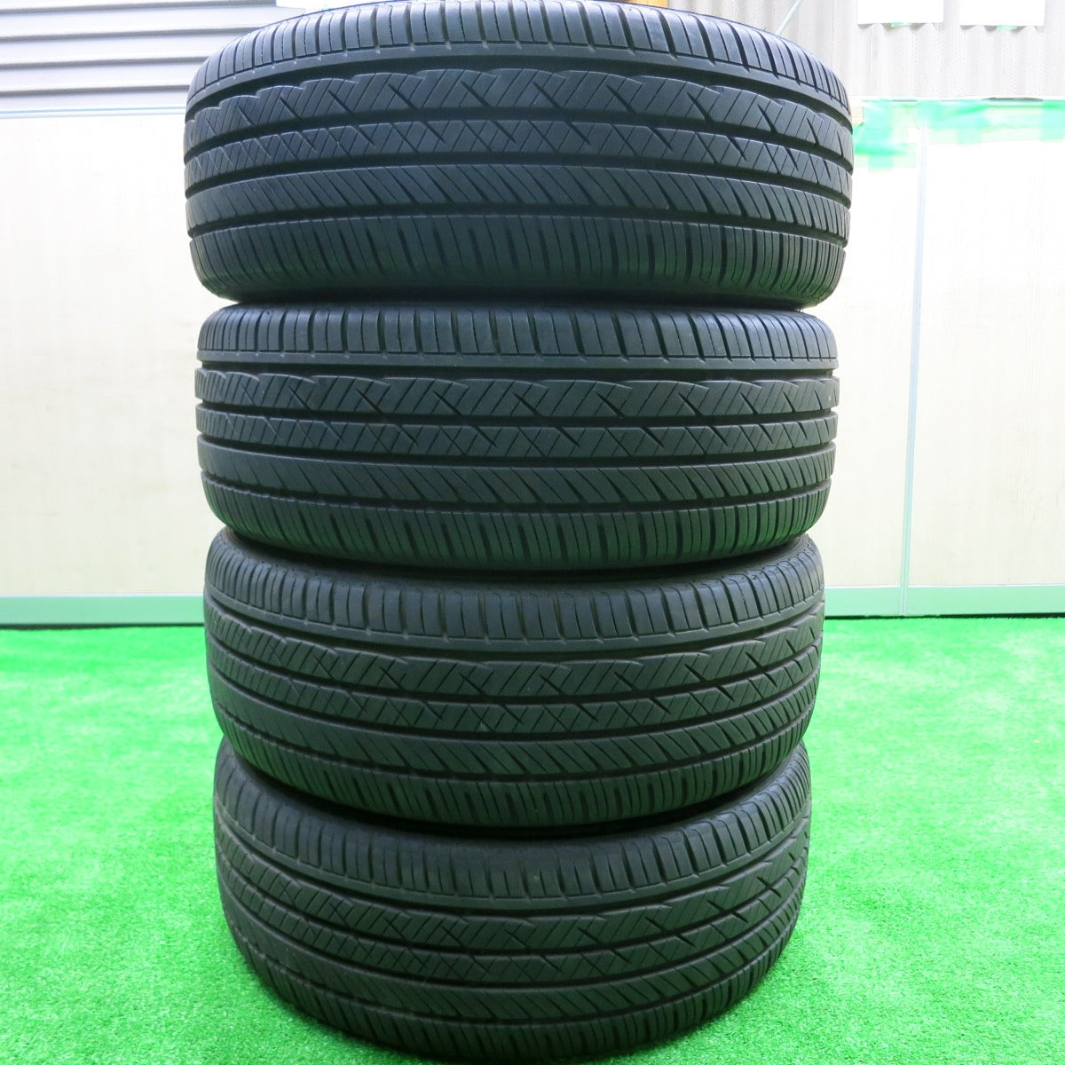 *送料無料* バリ溝！9.5分★215/45R17 ラウフェン S FIT as WREST ヴァレスト 17インチ PCD114.3/5H★4073002HAノ