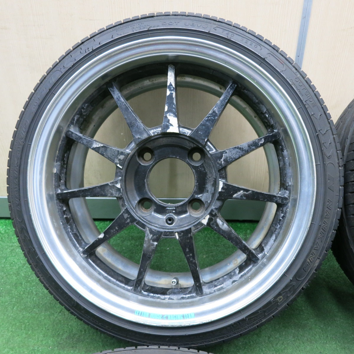 送料無料* 超バリ溝！20年！ほぼ10分☆LEYTON HOUSE RACING TEAM 165/45R15 ナンカン AS-1 レイト |  名古屋/岐阜の中古カー用品・工具の買取/販売ならガレージゲット