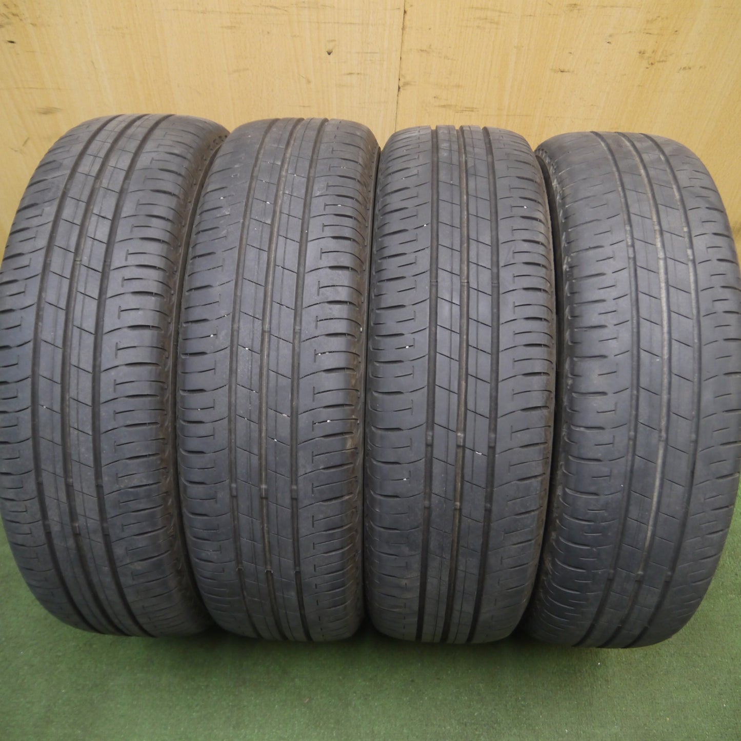 *送料無料* キレイ！21年★ダイハツ ムーヴ カスタム RS 純正 165/55R15 ブリヂストン エコピア EP150 15インチ PCD100/4H★4080102Hノ