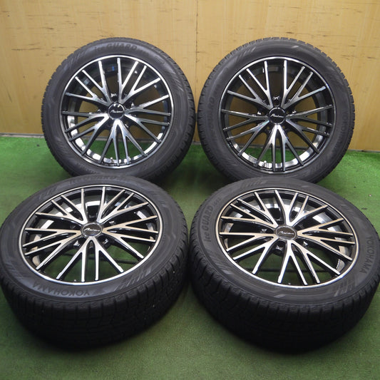 *送料無料* バリ溝！キレイ！9分★スタッドレス 225/50R18 ヨコハマ アイスガード iG60 Precious プレシャス 18インチ PCD114.3/5H★4032216Hス