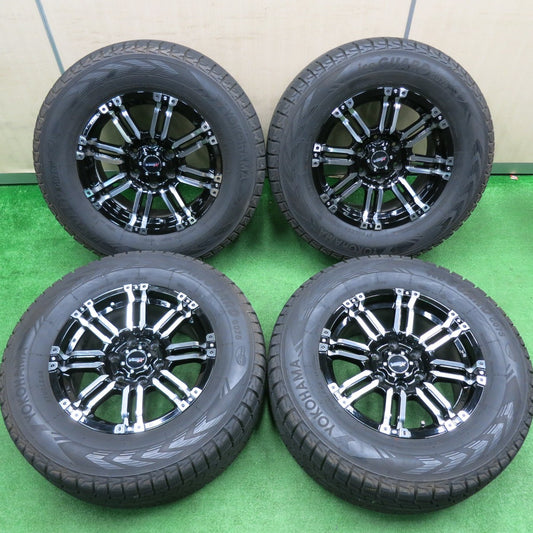 [送料無料] バリ溝！キレイ！9.5分★スタッドレス 265/65R17 ヨコハマ アイスガード G075 B-MUD X BIGWAY 17インチ PCD139.7/6H★4111302TNス