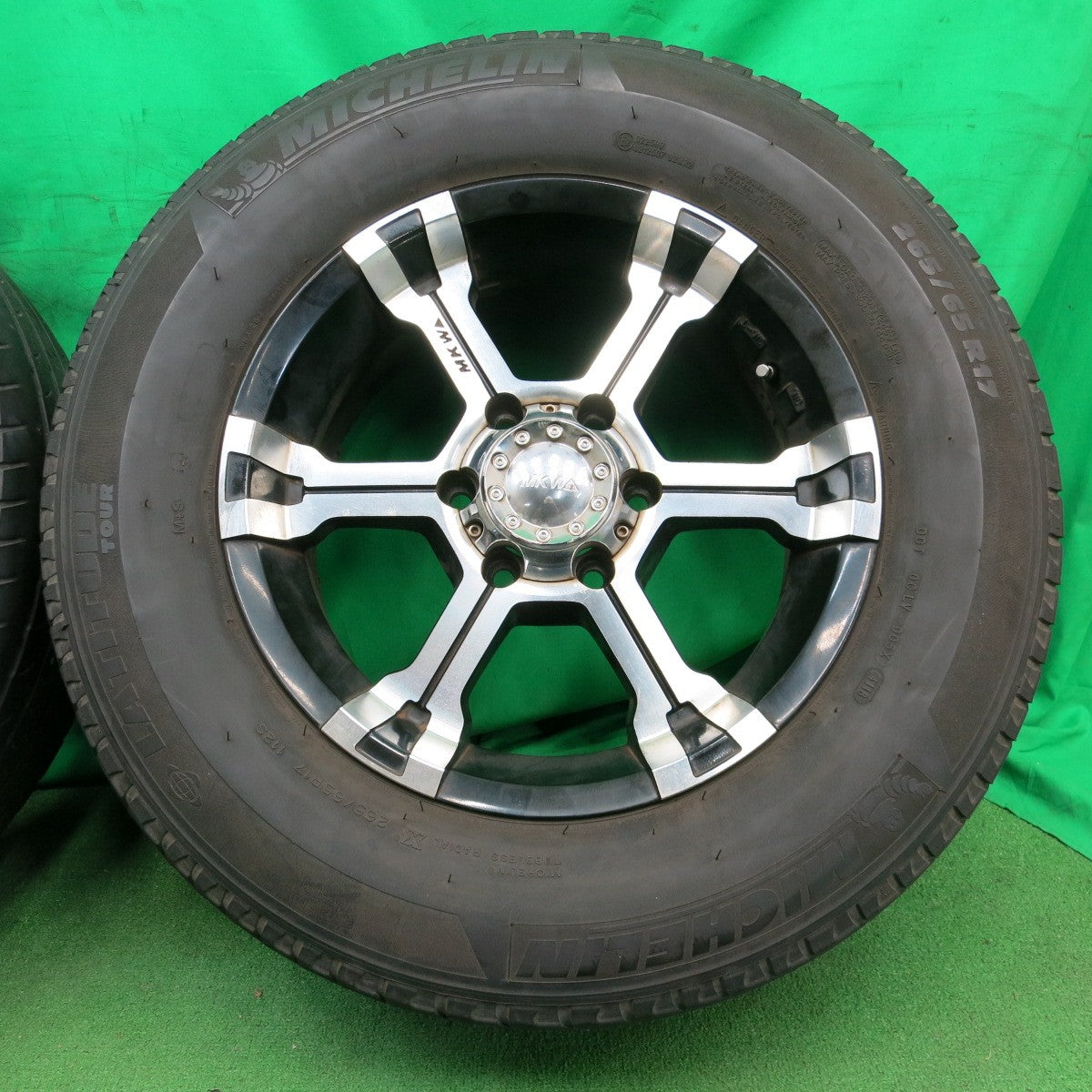 *送料無料* 4本価格★MKW MK-36 265/65R17 ミシュラン LATITUDE TOUR 17インチ PCD139.7/6H★4053102ナノ