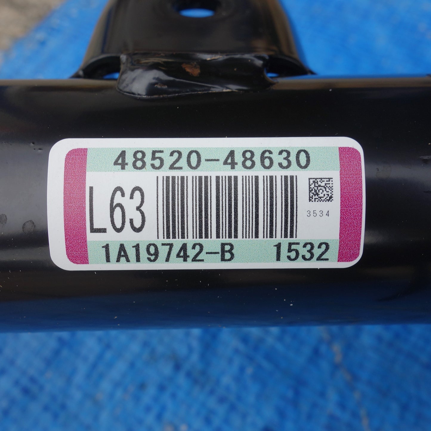 [送料無料] 新車外し◆トヨタ 80系 ハリアー MXUA80 純正 サスペンション 1台分 48510-48630 48520-48630 48530-48430◆