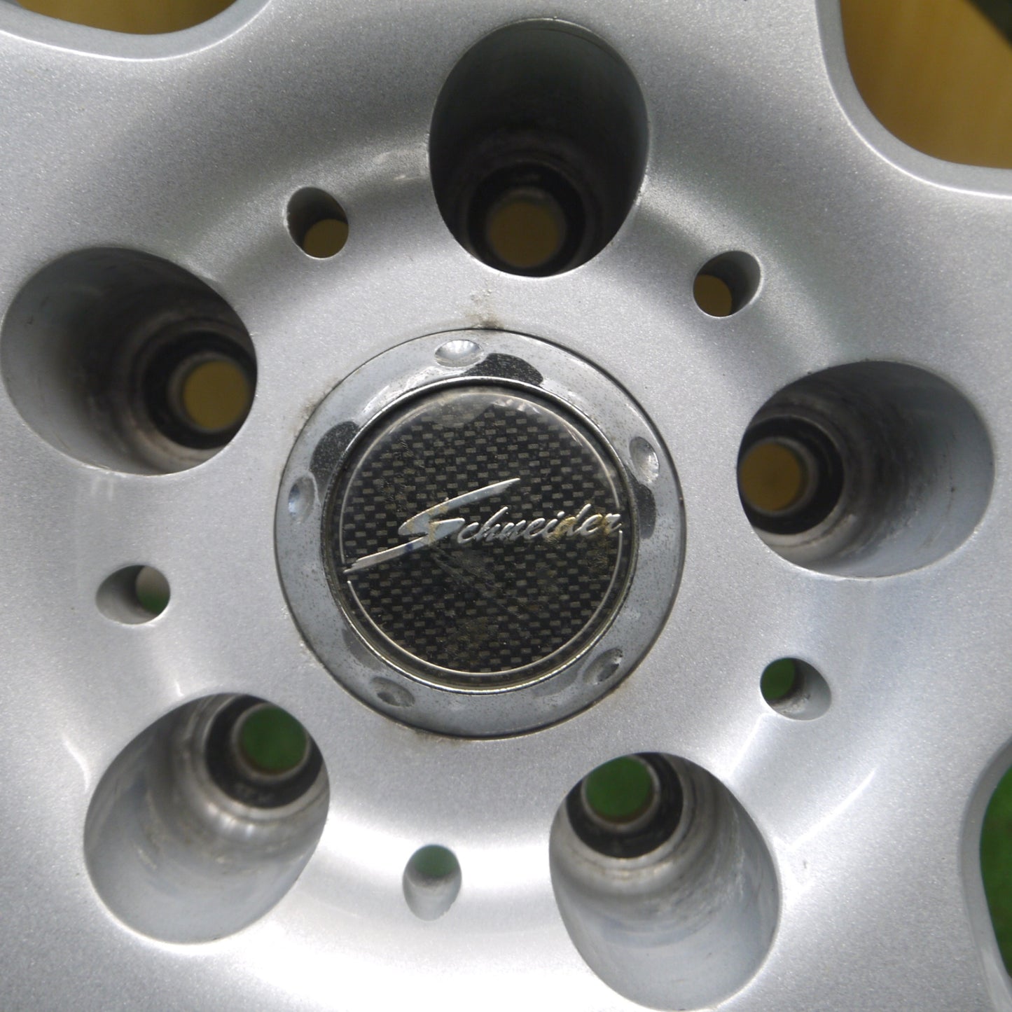 *送料無料* キレイ★Schneider A-TECH シュナイダー ホイール 18インチ 18×7.5J PCD114.3/5H★4061403Hホ