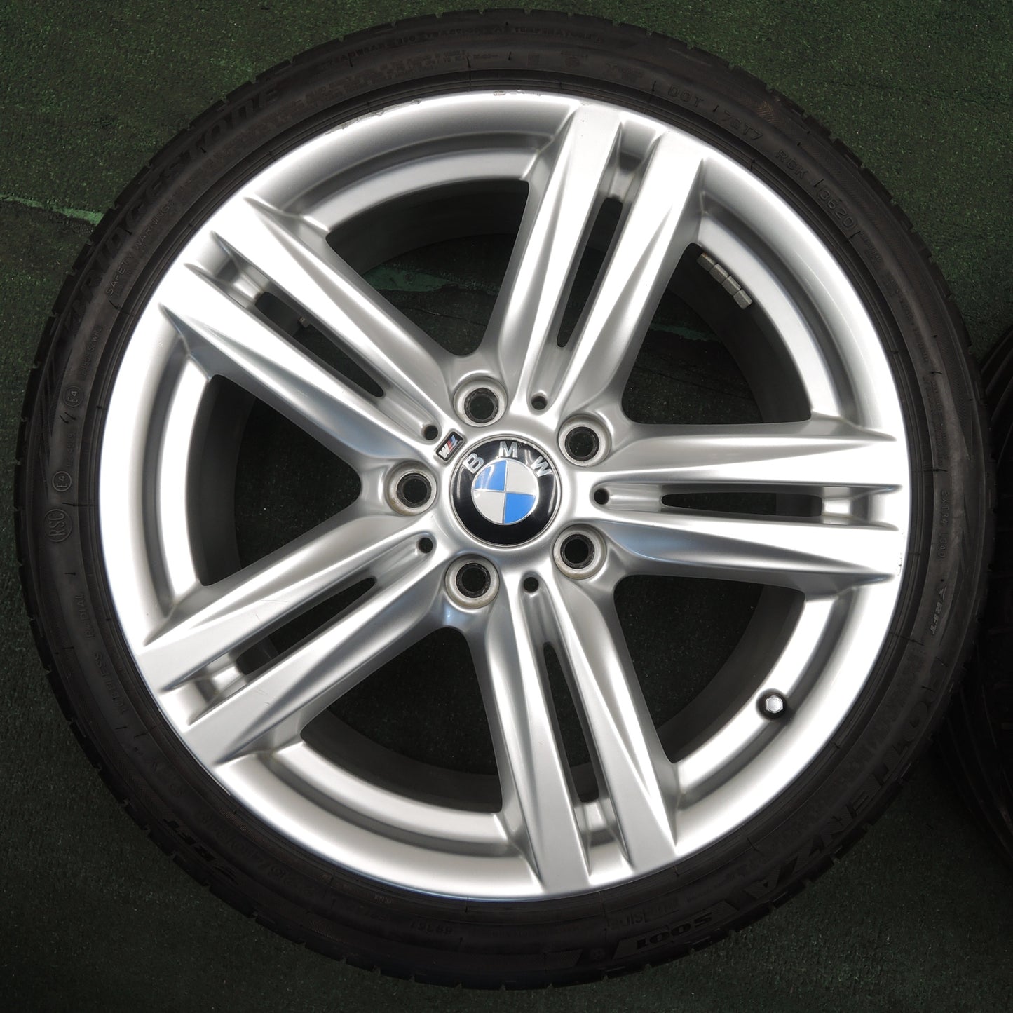 *送料無料* 4本価格★BMW 1シリーズ F20 純正 225/40R18 ブリヂストン ポテンザ S001 RFT 18インチ PCD120/5H★4031502NJノ