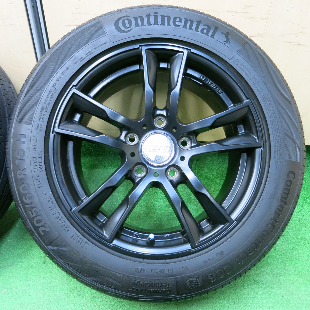 *送料無料* キレイ★BMW等 KELLENERS Sport 205/60R16 コンチネンタル コンフォートコンタクト CC6 ケレナーズスポーツ PCD120/5H★4033005イノ