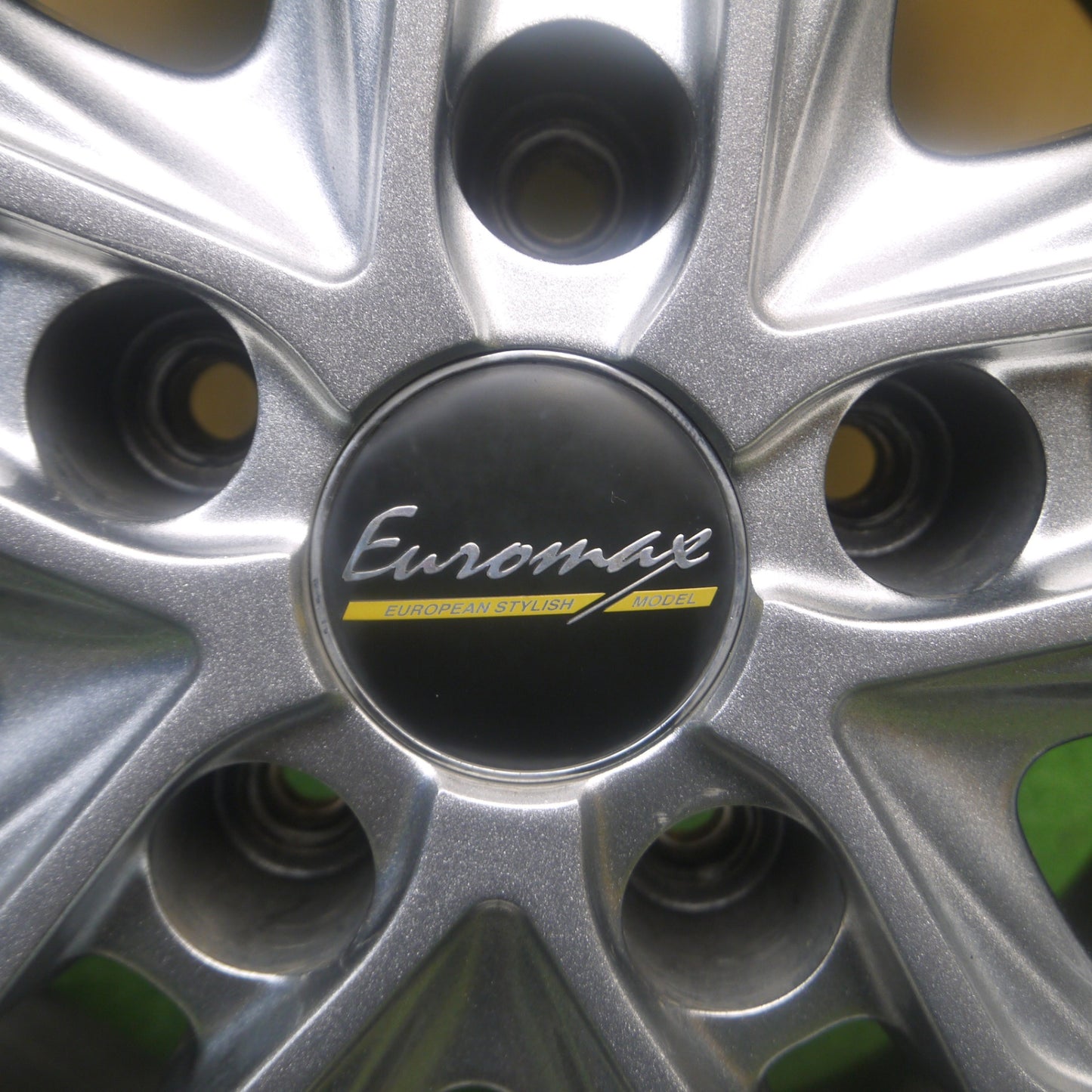 *送料無料* キレイ★Euromax EUROPEAN ユーロマックス 16インチ ホイール 16×6.5J PCD114.3/5H★4070206Hホ