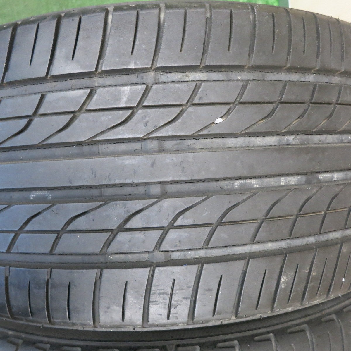 *送料無料* 4本価格★WORK LS406 235/35R19 ヨコハマ エコス ES300 ワーク 19インチ PCD114.3/5H★4041505TNノ