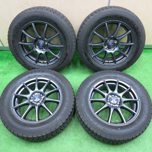 [送料無料] バリ溝！21年！キレイ！9分★スタッドレス 195/65R16 グッドイヤー アイスナビ7 VELVA CHARGE ヴェルヴァ 16インチ PCD100/4H★4100204HAス