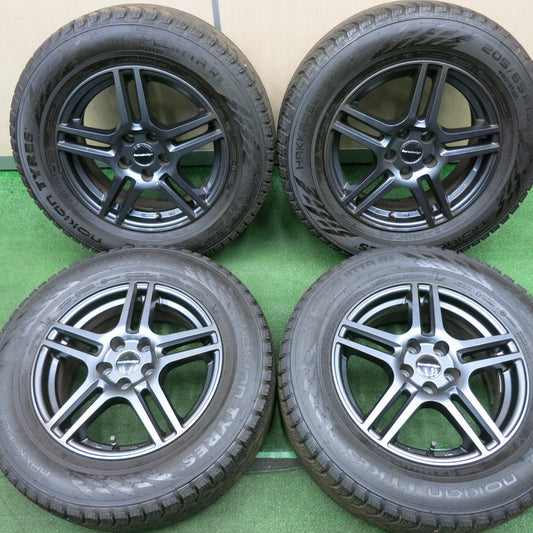 *送料無料* バリ溝！21年！9.5分★スタッドレス 205/65R15 ノキアン ハッカペリッタ R3 Eurodesign ユーロデザイン 15インチ PCD100/5H★4040309NJス