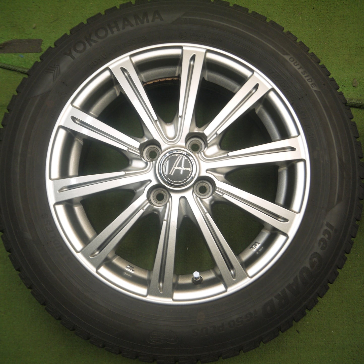 *送料無料* バリ溝！9.5分★スタッドレス 175/65R15 ヨコハマ アイスガード iG50 プラス MiLLOUS ミルアス 15インチ PCD100/4H★4052005Hス