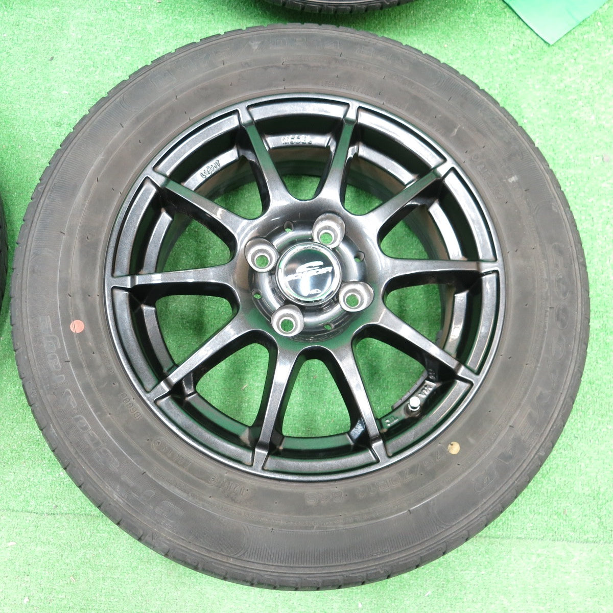 *送料無料* 4本価格★175/70R14 グッドイヤー GT-Eco Stage SCHNEIDER MiD シュナイダー 14インチ PCD100/4H★4042604ナノ