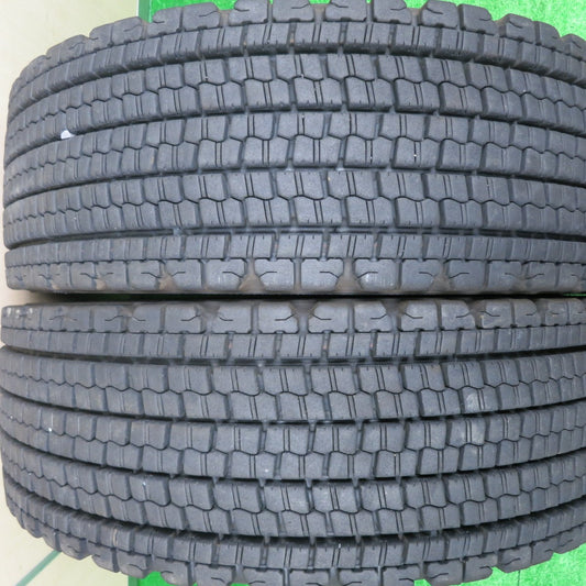 *送料無料* 2本価格！23年★トラック タイヤ 265/70R19.5 140/138J スタッドレス ブリヂストン W900 19.5インチ★4072309HAスタ