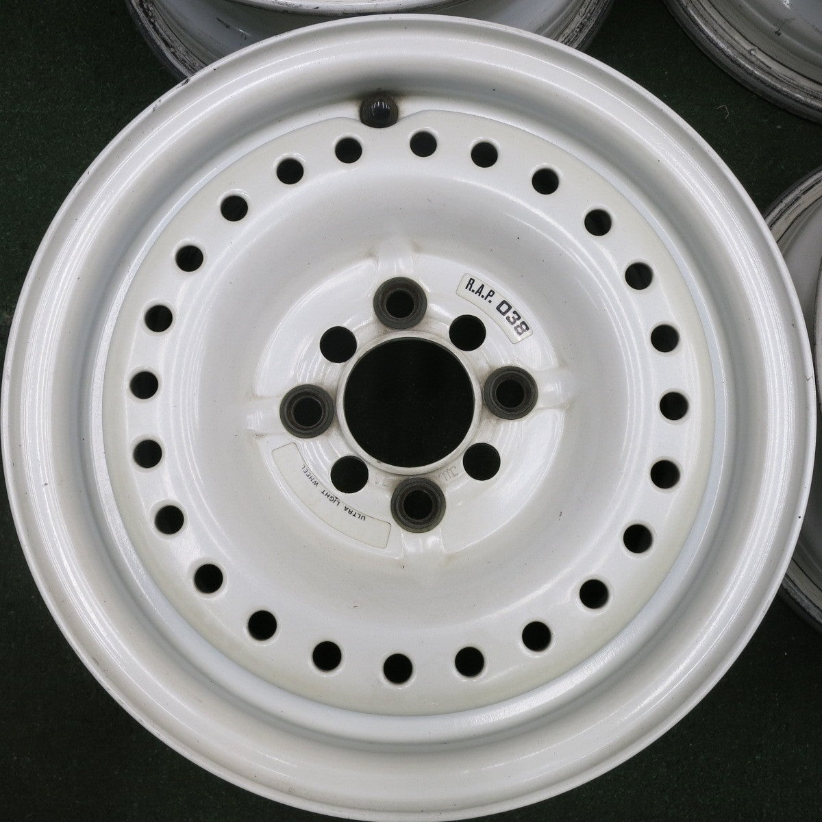 *送料無料* レア 希少★ウルトラ ライト ホイール R.A.P. 038 ULTRA LIGHT WHEEL 13インチ 5J×13 PCD100/4H★4062808HAホ