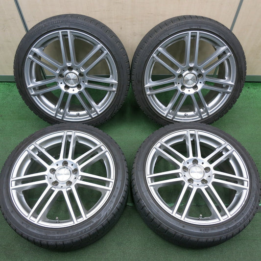 *送料無料* 4本価格★ベンツ 等 EUROTECH 225/40R18 スタッドレス ブリヂストン ブリザック VRX ユーロテック 18インチ PCD112/5H★4050703HAス