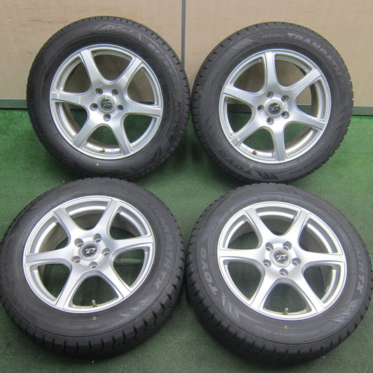 *送料無料* 超バリ溝！22年！ほぼ10分★スタッドレス 215/60R17 ブリヂストン ブリザック VRX3 トーヨー ウインタートランパス TX Treffer トレファー PCD114.3/5H★4041603TNス