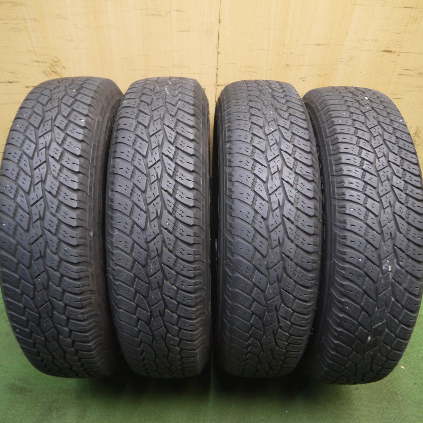 *送料無料* キレイ★ジムニー等 WORK CRAG ST7 175/80R16 トーヨー トランパス A/T ワーク 16インチ PCD139.7/5H★4040111Hノ