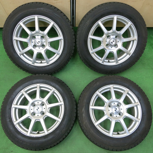 *送料無料* バリ溝！ほぼ10分★スタッドレス 175/65R15 ブリヂストン ブリザック VRX GMach 15インチ PCD100/4H★4051709イス