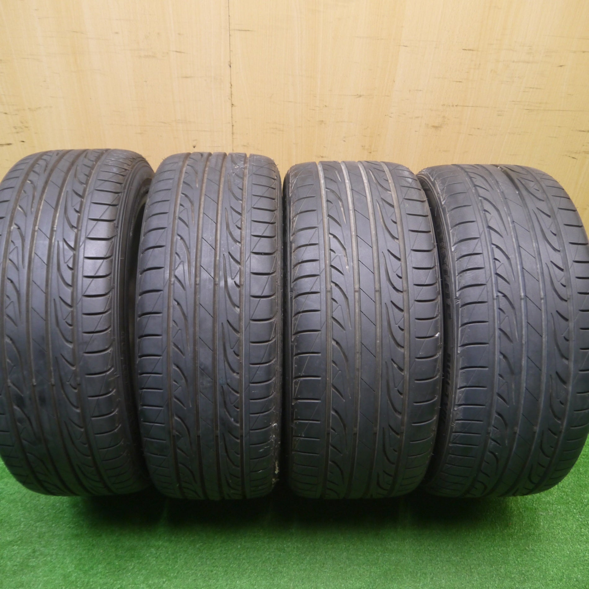 *送料無料* バリ溝！9.5分★BMW E36 Z3 純正 225/45R17 245/40R17 ダンロップ LE MANS LM704 17インチ  PCD120/5H★4090607Hノ