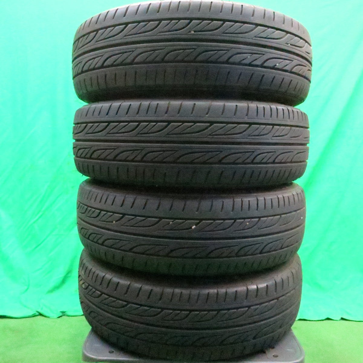 *送料無料* バリ溝！8.5分★LOXARNY Pavone 165/50R16 グッドイヤー イーグル LS2000 hybrid2 ロクサーニ パヴォーネ 16インチ PCD100/4H★4050301ナノ