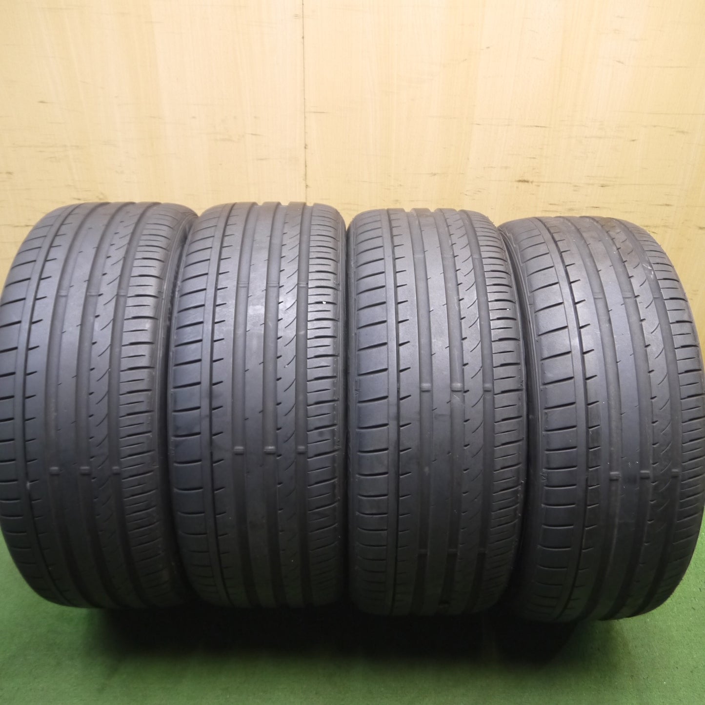 *送料無料* バリ溝！9分★MYRTLE MR-14 CRIMSON 245/40R20 ファルケン アゼニス FK453 マーテル クリムソン PCD108 114.3/5H マルチ★4032913Hノ