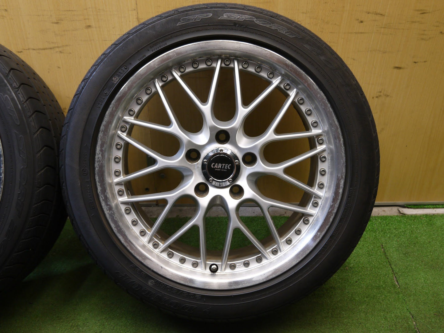 *送料無料* ★４本価格 205/50R17 ダンロップ SPスポーツ 2050 CARTEC SPORT 17インチ PCD114.3/5H★2060603クノ