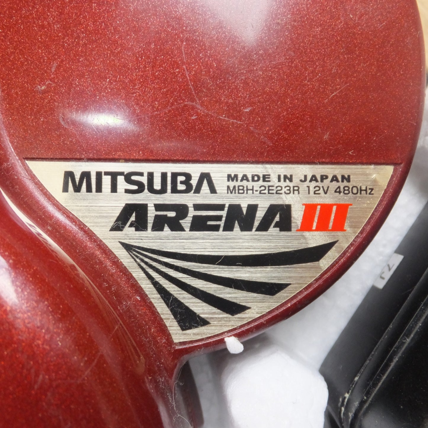 [送料無料] 現状品★ミツバ MITSUBA 電子ホーン ELECTRONIC CONTROL HORN  MBW-2E23R MBH-2E23R MBL-2E24R★