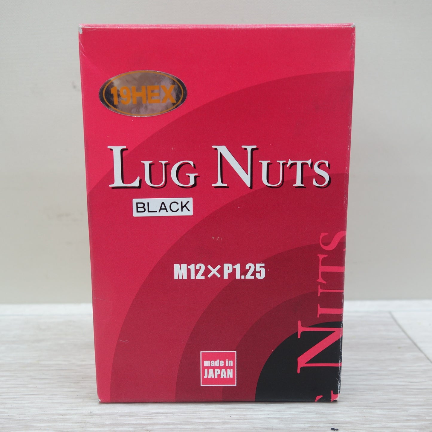 [送料無料] 未使用☆ダイシン金属 LUG NUTS ブラック ナット 全長 31mm 20個 セット M12×P1.25 19HEX☆