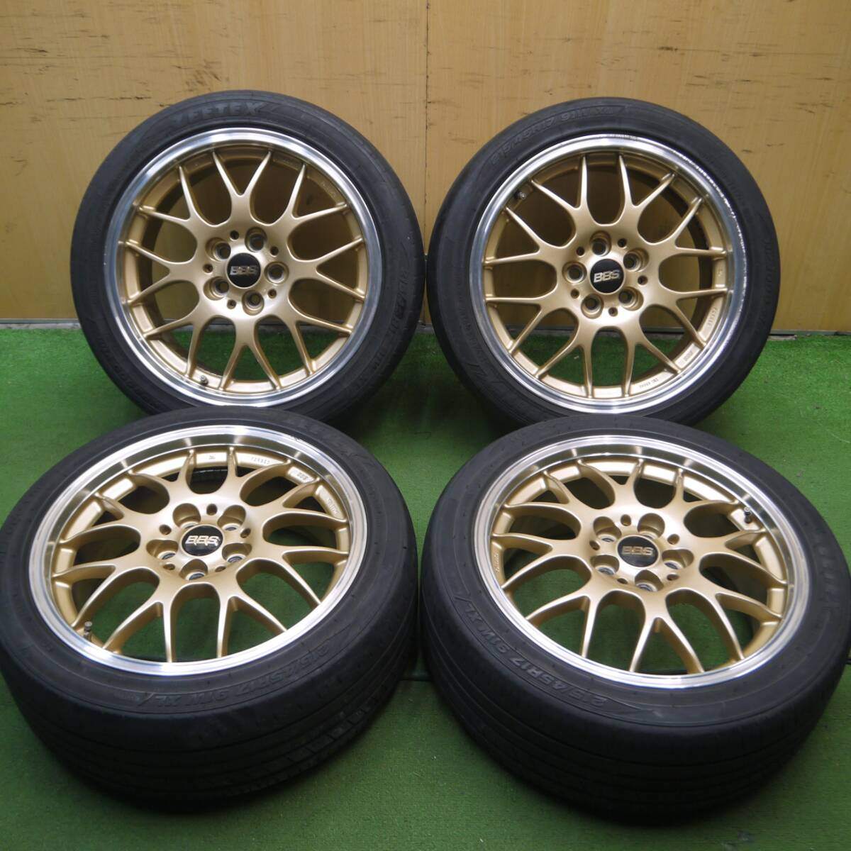 *送料無料* 4本価格★BBS RG714 215/45R17 ジーテックス HP2000 vfm 17インチ PCD100/5H 86 BRZ 等★4042407Hノ