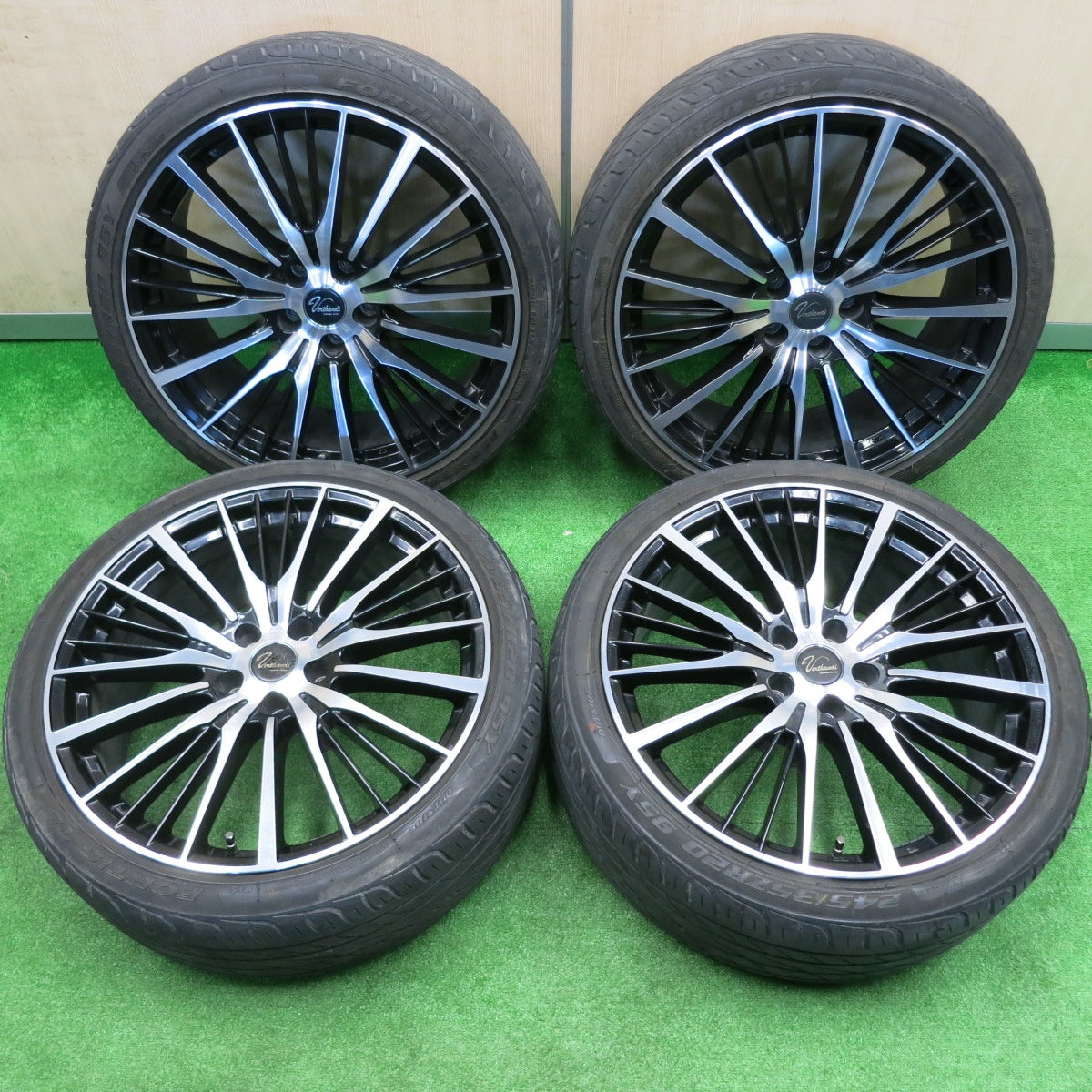 [送料無料] 4本価格★Verthandi 245/35R20 マックストレック FORTIS T5 ヴェルザンディ ヴェルサンディ 20インチ PCD114.3/5H★4092601NJノ